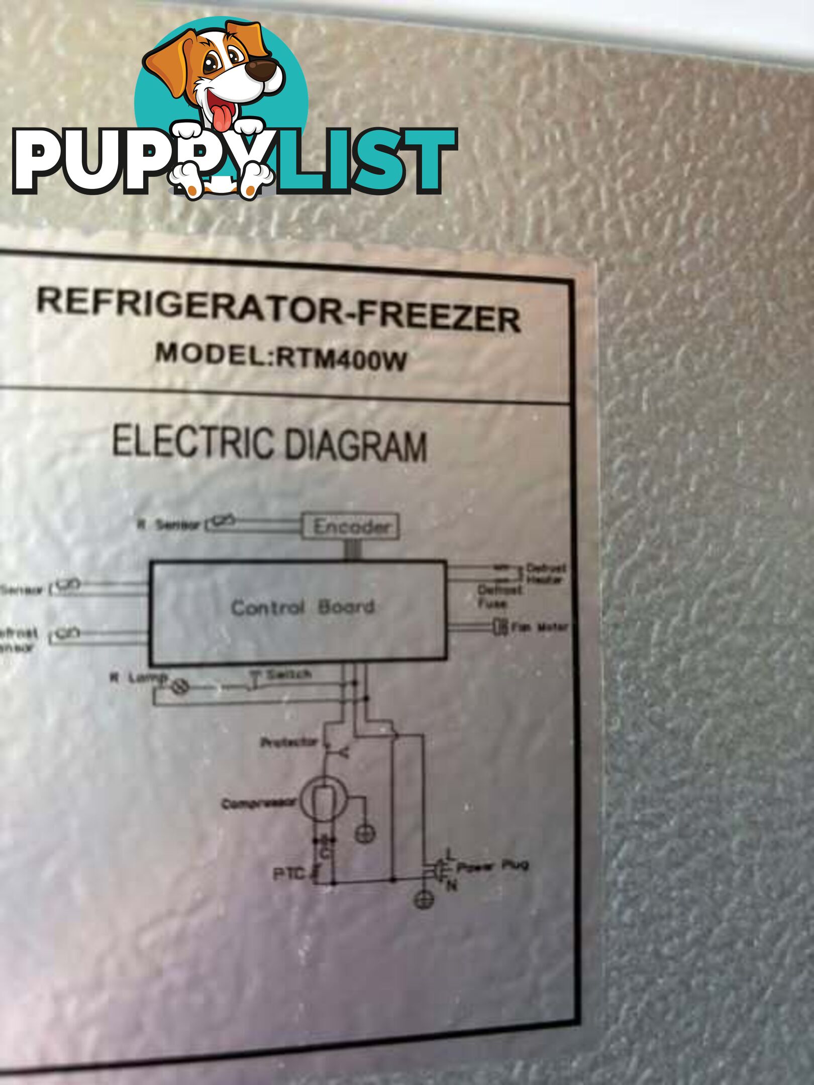 400 L top mount Refrigerator white - Embleton,Perth