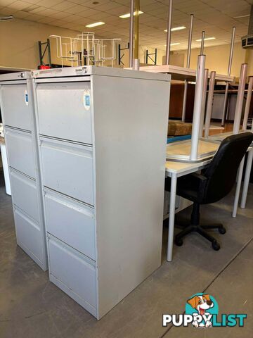 4-Drawer Vertical Filing Cabinet- NO KEY