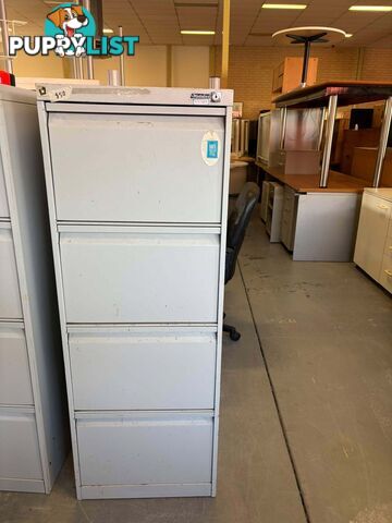 4-Drawer Vertical Filing Cabinet- NO KEY