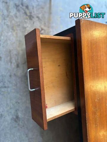 Large Long office desk metal and solid wood - Embleton,Perth