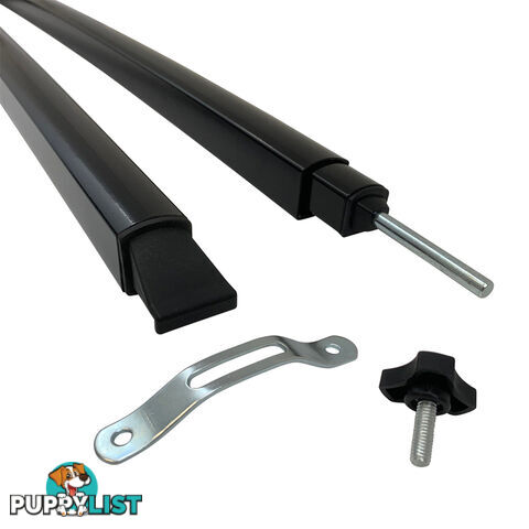 Supex - Slight Curve Roof Rafter Black - SKU1017