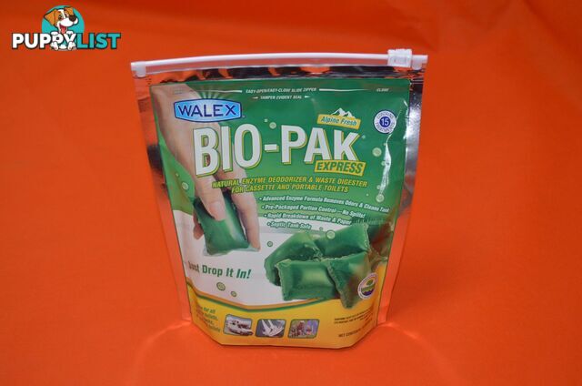 Toilet Chemical - Walex - Bio-Pak Express, Alpine Fresh - SKU10001