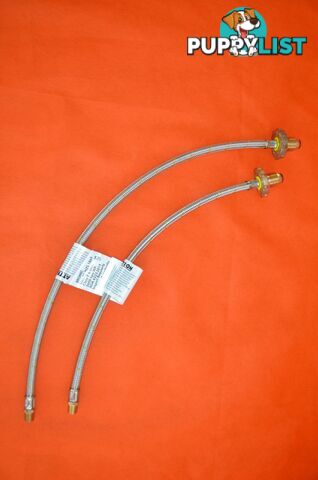 Flexible gas hose 600mm with 1/4" NPTM - SKU5103