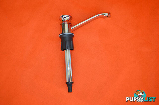 Camec chrome plated hand pump for sink - SKU4202