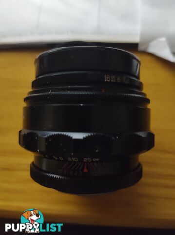 Jupiter 9 best portrait lens 85mm f:2 MINT