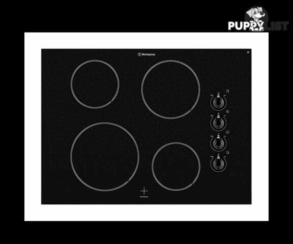 Westinghouse 70cm Ceramic 4 Zone Cooktop - Model: WHC742BA