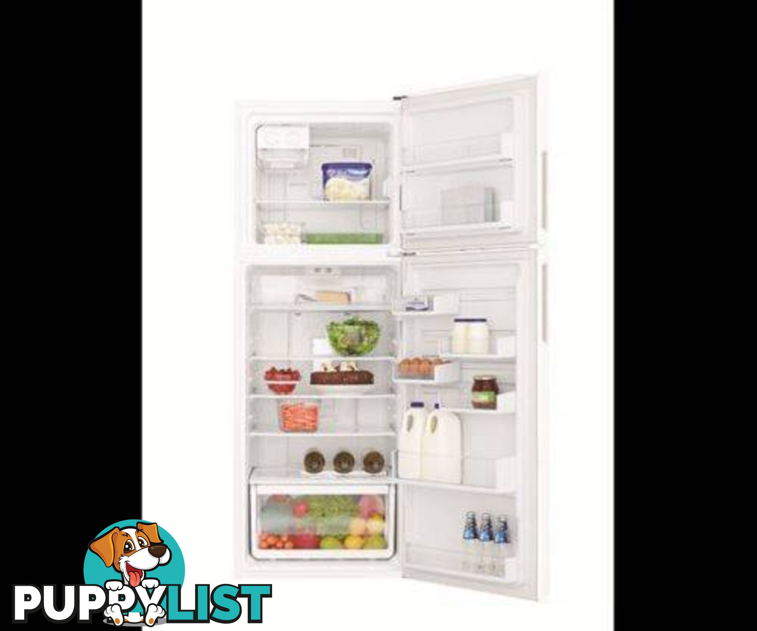 Westinghouse 340 lt. Top Mount White Frost Free Fridge WTB3400WF