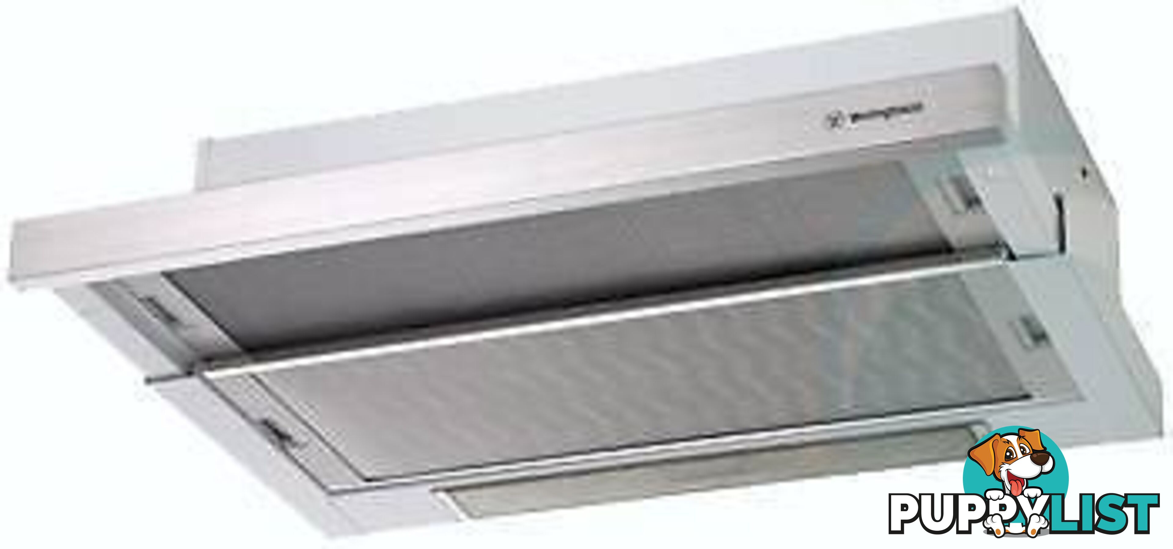 Westinghouse 60cm Slideout White Rangehood - Model: WRH608IW