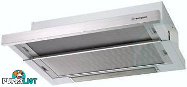 Westinghouse 60cm Slideout White Rangehood - Model: WRH608IW