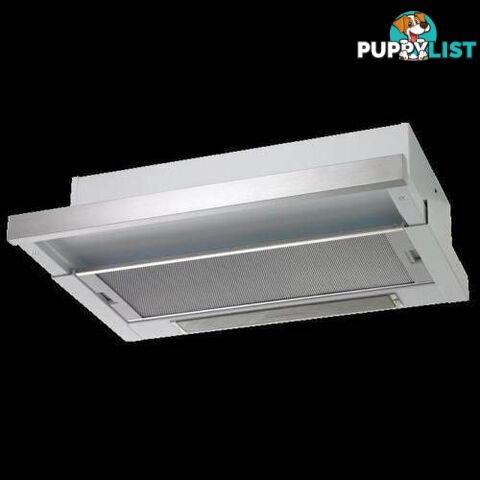 Chef 60cm Slide Out Stainless Steel Rangehood - Model: RRE635S