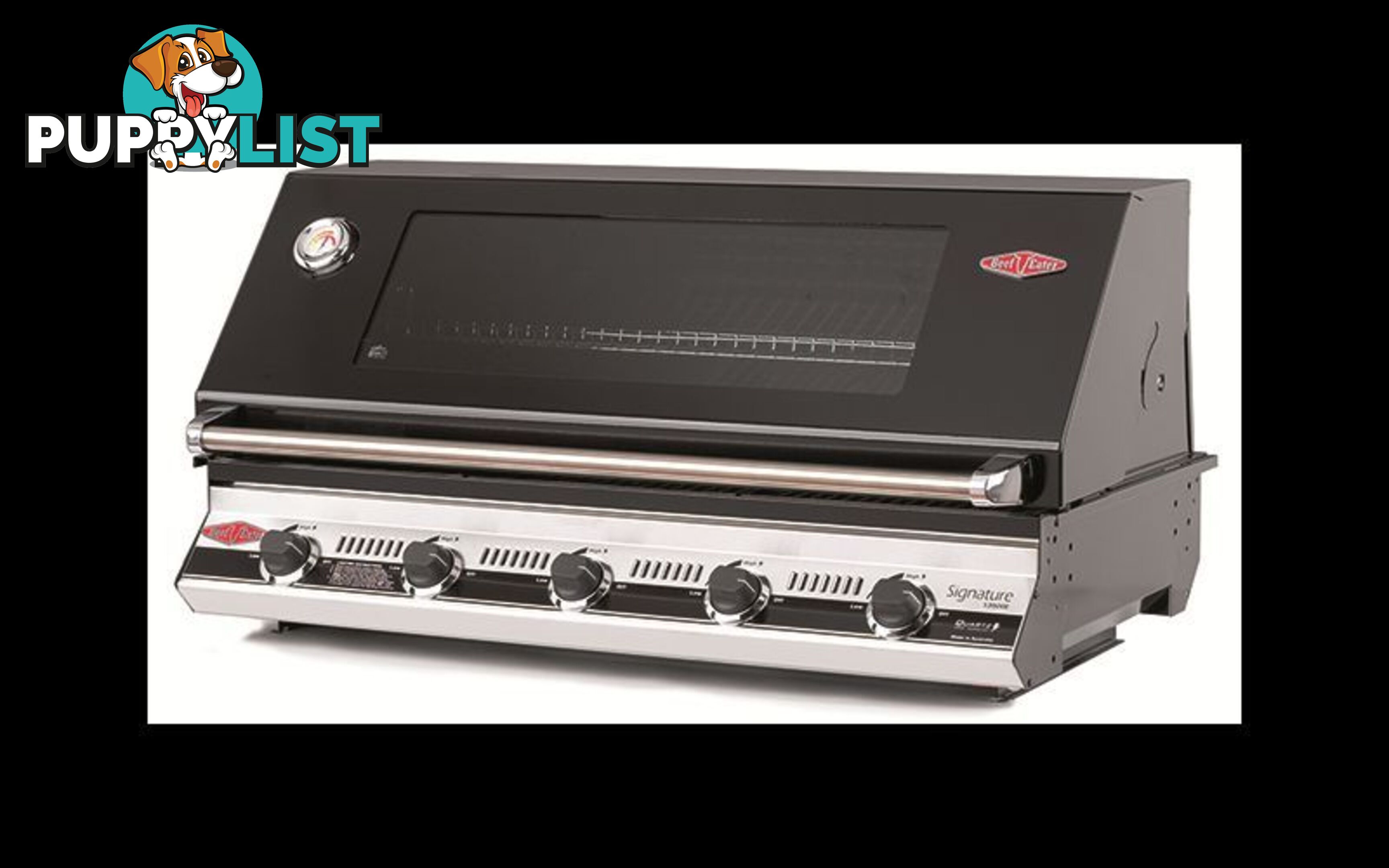 BeefEater Signature 3000E Built-In 5 Burner BBQ - Model: BS19952