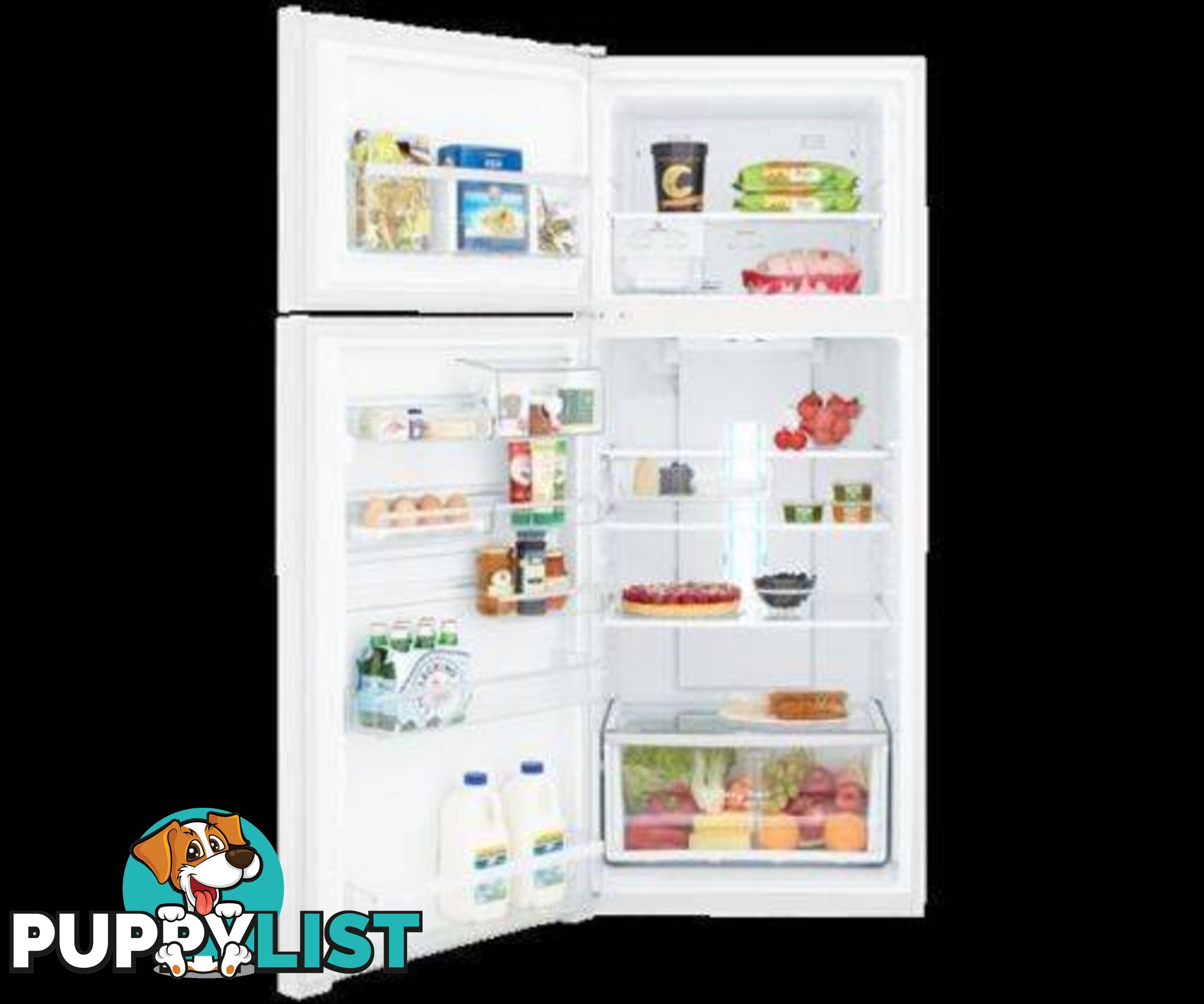 Westinghouse 460 lt Top Mount White Fridge NEW MODEL - WTB4600WA