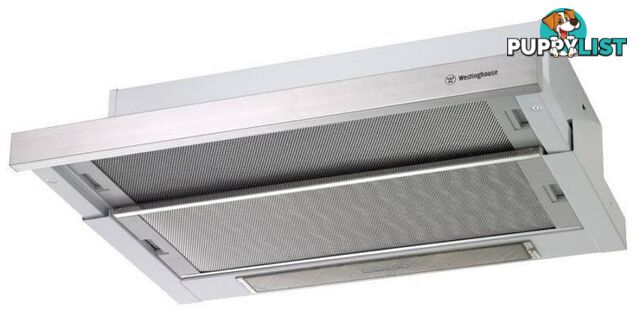 Westinghouse 60cm Slideout Stainless Steel Rangehood - WRH608IS