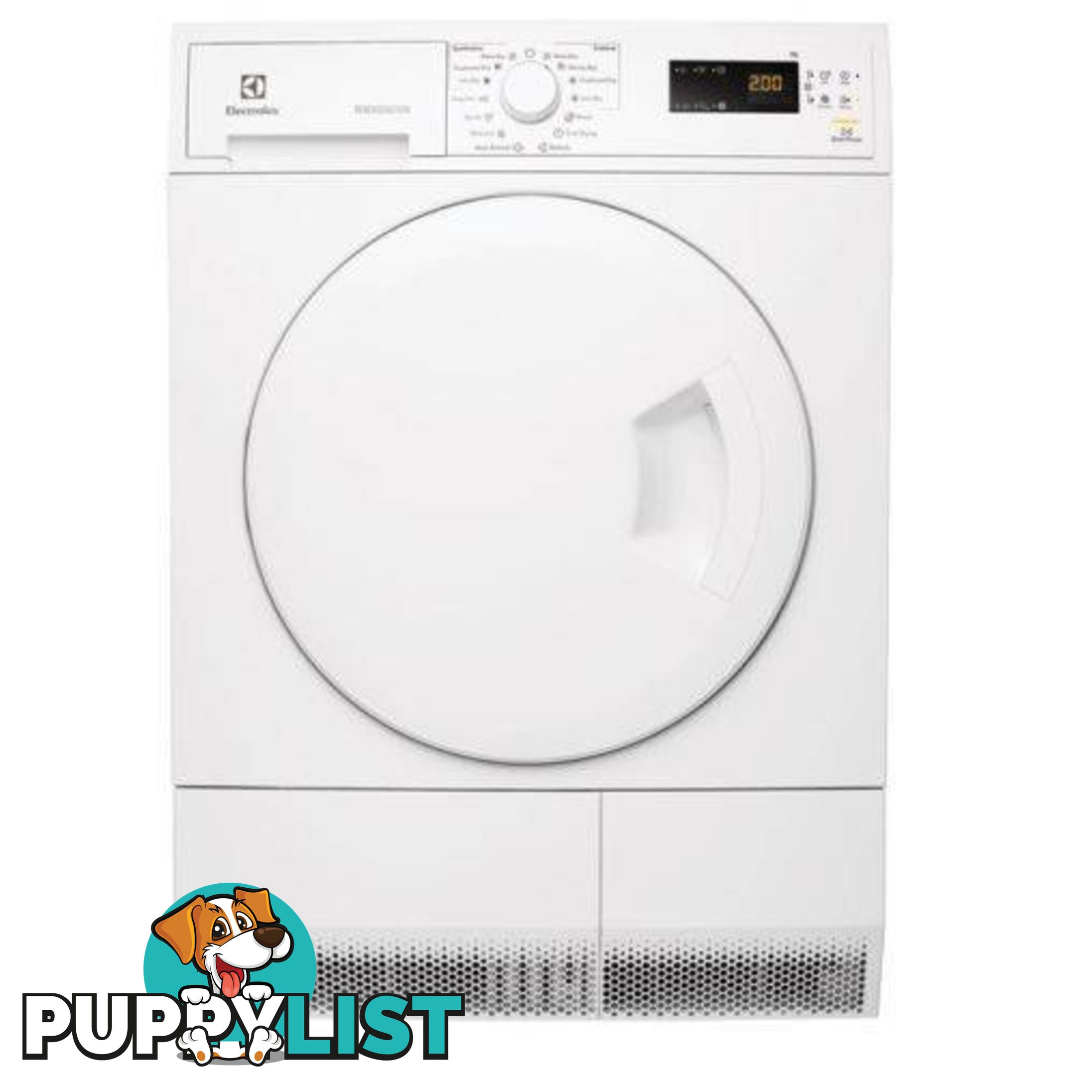 Electrolux 7kg Condenser Dryer with warranty - Model: EDP2074PDW