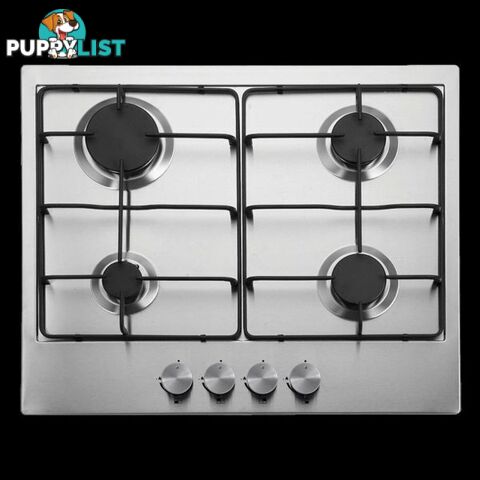 Venini 60cm Stainless Steel Gas Cooktop - Model: VCG60S