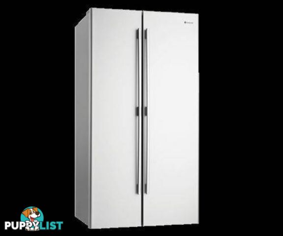 Westinghouse 610 lt. SSteel Side by Side FF Fridge WSE6100SF