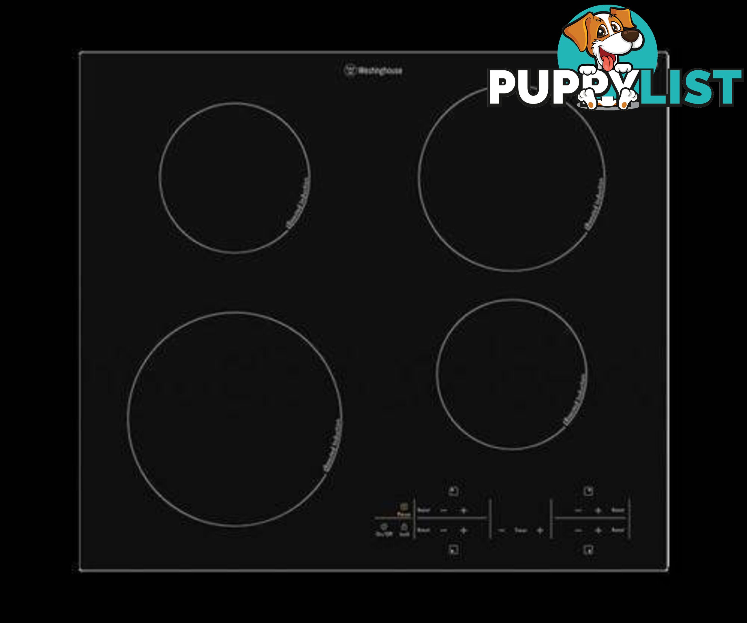 Westinghouse 60cm 4 Zone Induction Cooktop - Model: WHI644BA