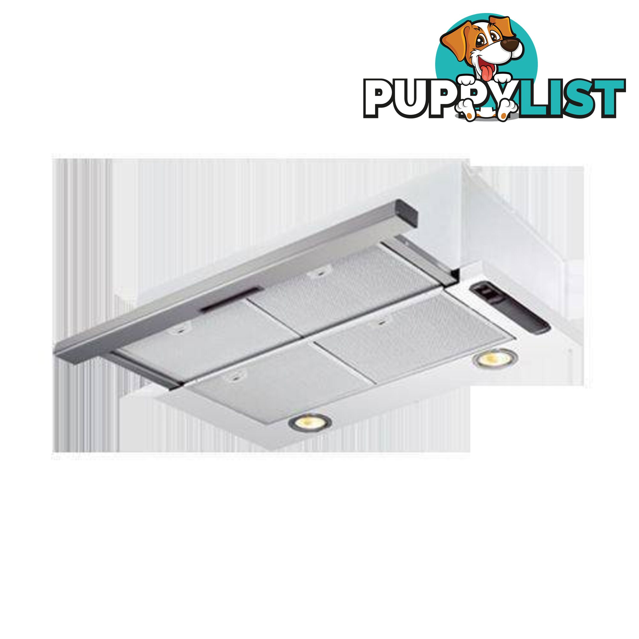 Euro 90cm Stainless Steel Slide-Out Rangehood - Model: ES3PL90S