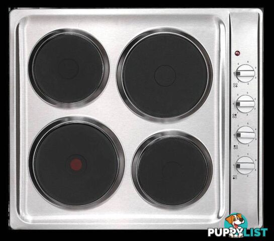 Venini 60cm Solid Element Stainless Steel Cooktop - Model: GECE62