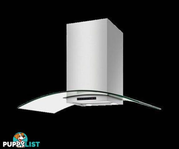 Westinghouse Curved Glass & Stainless Canopy Rangehood- WRCG933SB