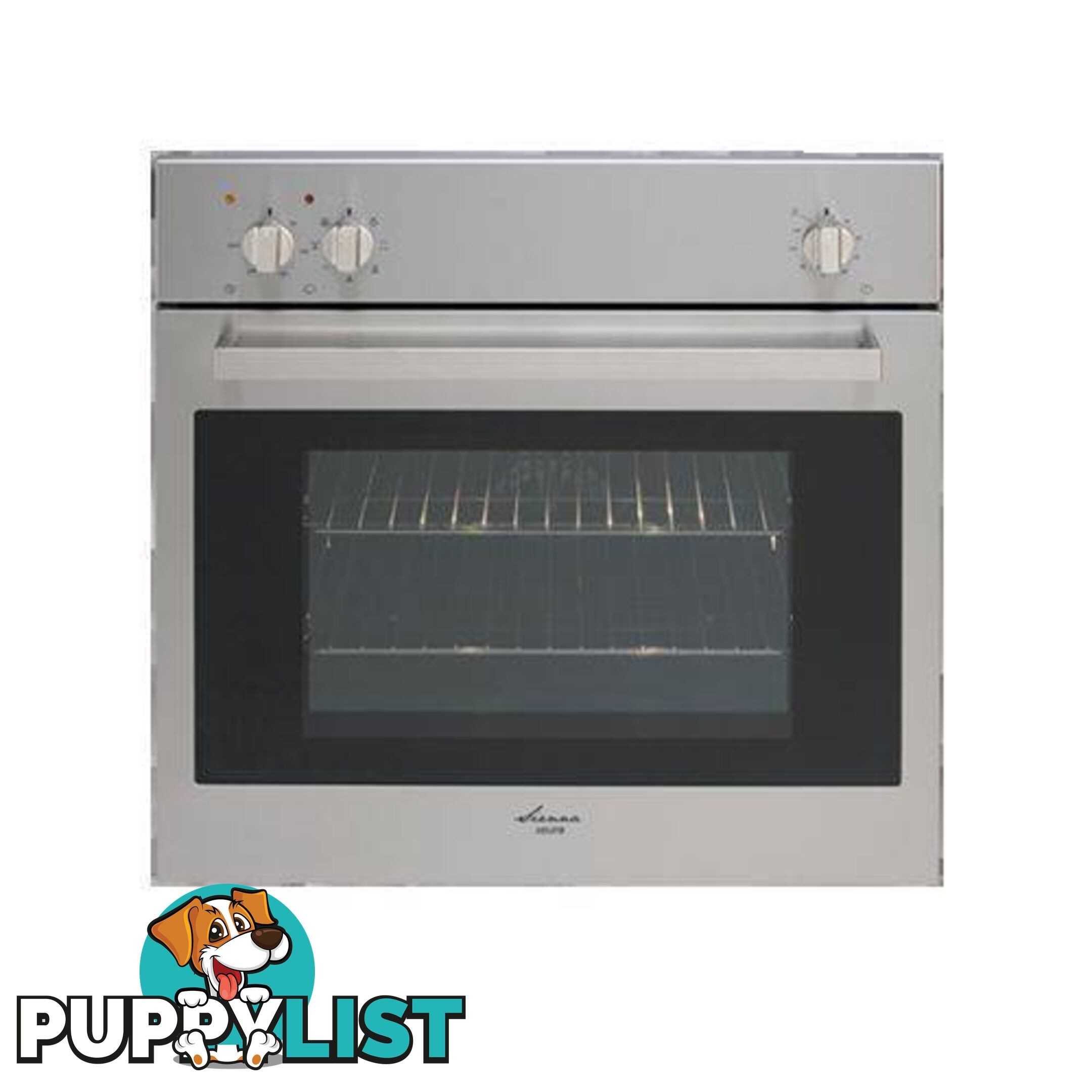 Euro 60cm Stainless Multi Function Fan Forced Oven - ES600MSX