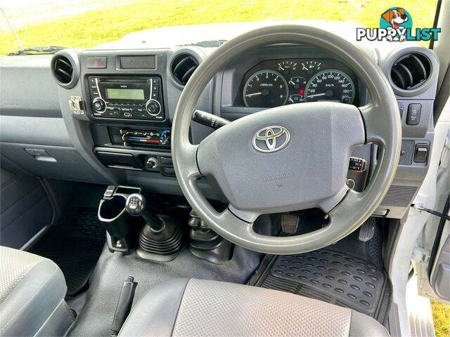 2019 TOYOTA LANDCRUISER WORKMATE (4X4) VDJ79R MY18 CAB CHASSIS