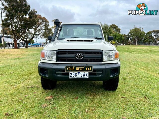 2019 TOYOTA LANDCRUISER WORKMATE (4X4) VDJ79R MY18 CAB CHASSIS