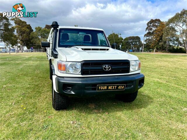 2019 TOYOTA LANDCRUISER WORKMATE (4X4) VDJ79R MY18 CAB CHASSIS