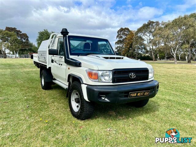 2019 TOYOTA LANDCRUISER WORKMATE (4X4) VDJ79R MY18 CAB CHASSIS