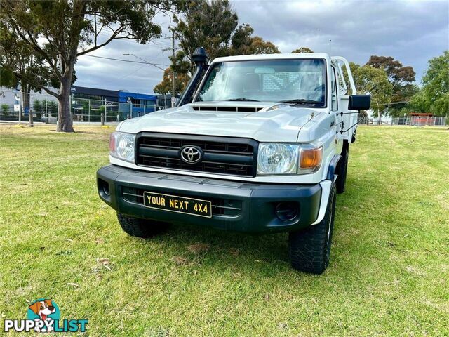 2019 TOYOTA LANDCRUISER WORKMATE (4X4) VDJ79R MY18 CAB CHASSIS