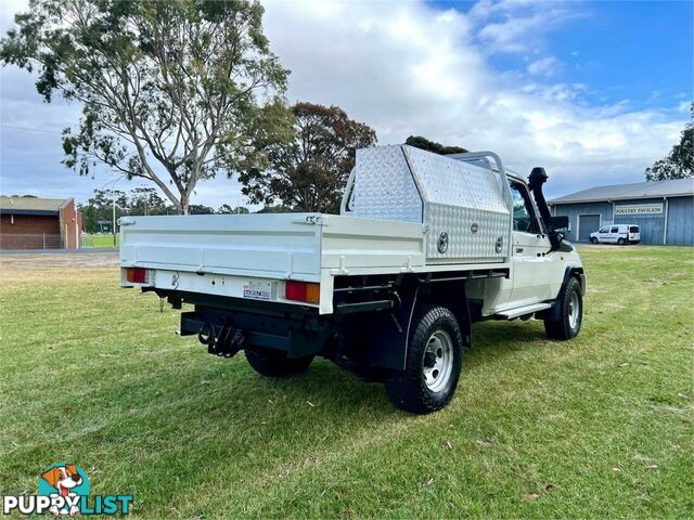 2019 TOYOTA LANDCRUISER WORKMATE (4X4) VDJ79R MY18 CAB CHASSIS