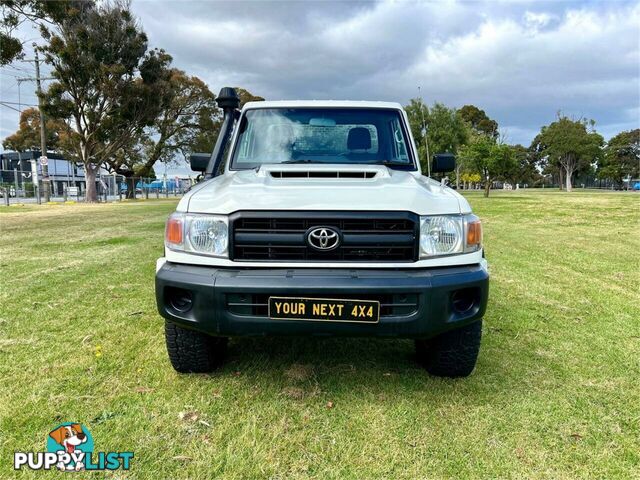 2019 TOYOTA LANDCRUISER WORKMATE (4X4) VDJ79R MY18 CAB CHASSIS