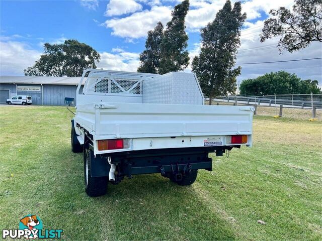 2019 TOYOTA LANDCRUISER WORKMATE (4X4) VDJ79R MY18 CAB CHASSIS