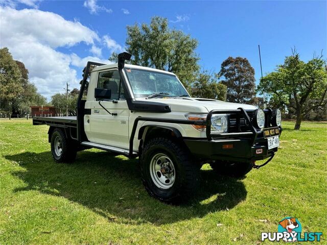 2014 TOYOTA LANDCRUISER WORKMATE (4X4) VDJ79R MY12 UPDATE CAB CHASSIS