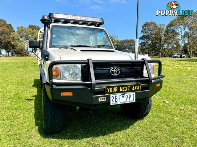 2013 TOYOTA LANDCRUISER WORKMATE (4X4) VDJ79R MY12 UPDATE DOUBLE C\/CHAS