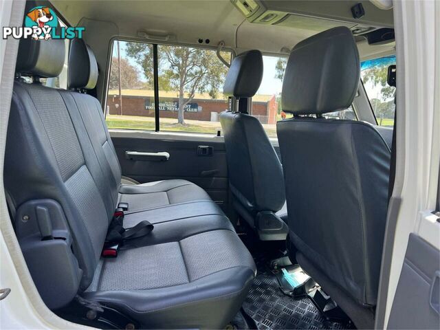 2013 TOYOTA LANDCRUISER WORKMATE (4X4) VDJ79R MY12 UPDATE DOUBLE C\/CHAS