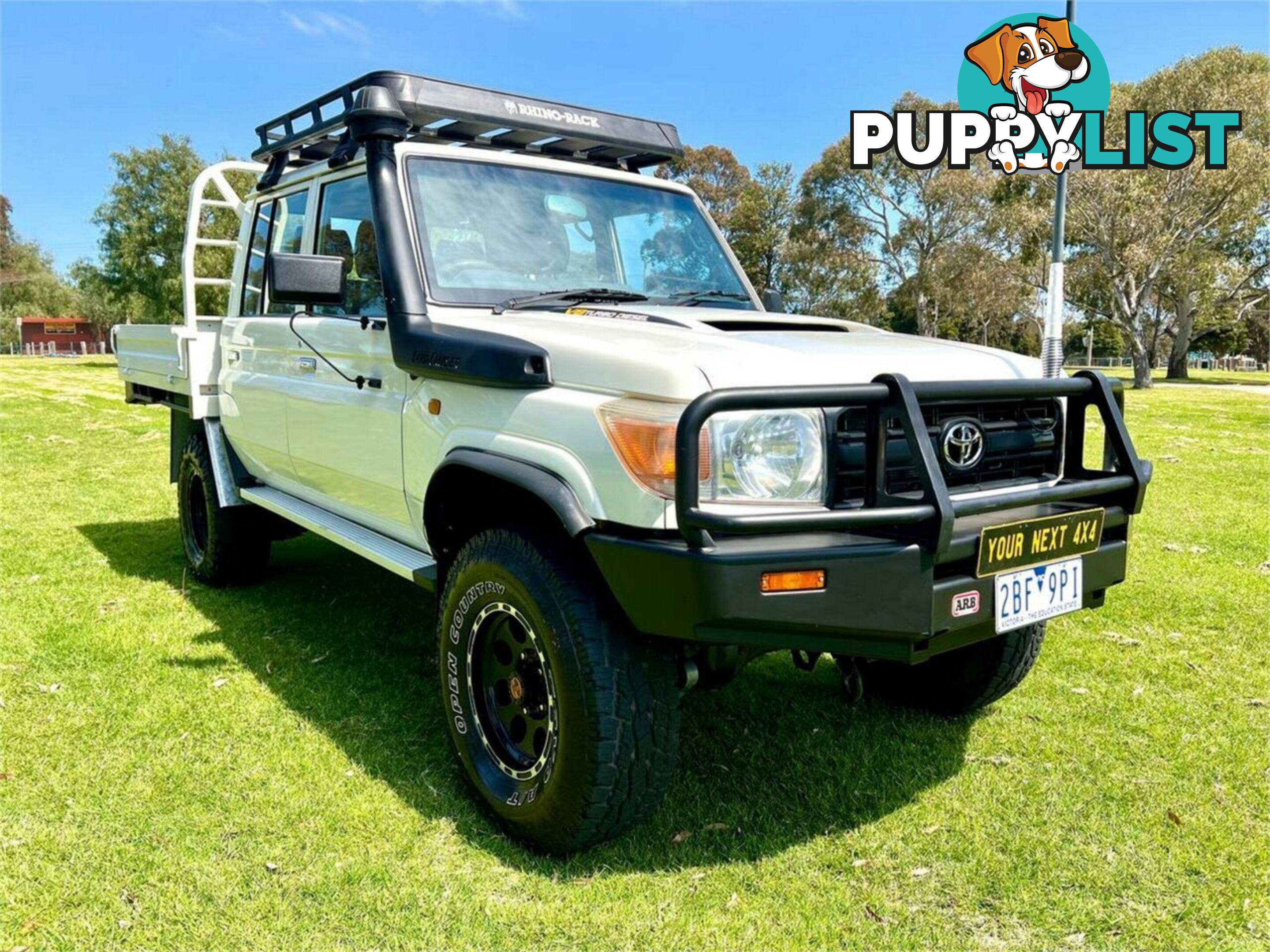 2013 TOYOTA LANDCRUISER WORKMATE (4X4) VDJ79R MY12 UPDATE DOUBLE C\/CHAS