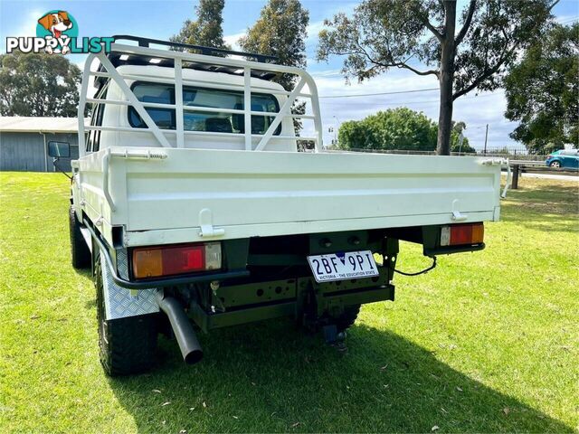 2013 TOYOTA LANDCRUISER WORKMATE (4X4) VDJ79R MY12 UPDATE DOUBLE C\/CHAS