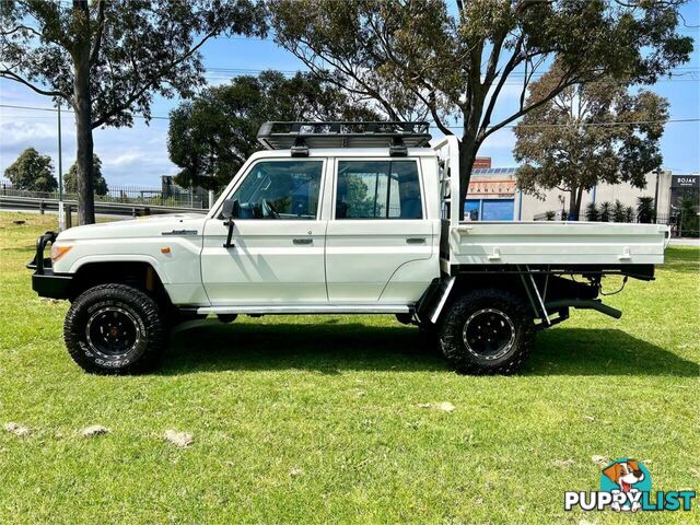 2013 TOYOTA LANDCRUISER WORKMATE (4X4) VDJ79R MY12 UPDATE DOUBLE C\/CHAS