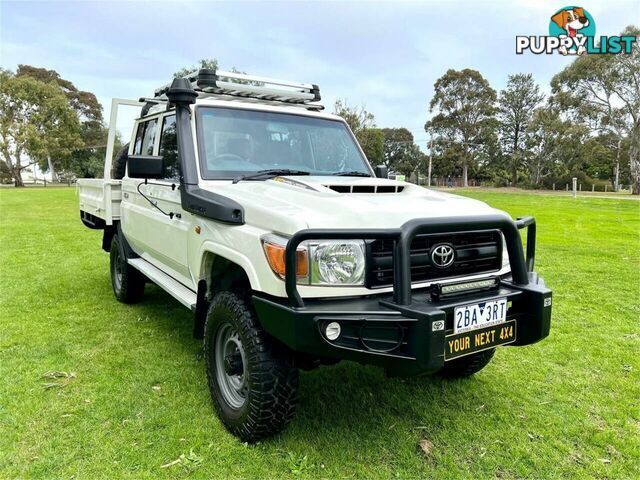 2018 TOYOTA LANDCRUISER WORKMATE (4X4) VDJ79R MY18 DOUBLE C\/CHAS