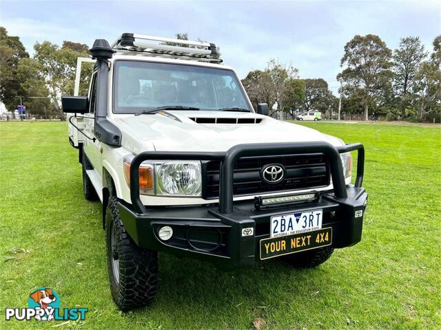 2018 TOYOTA LANDCRUISER WORKMATE (4X4) VDJ79R MY18 DOUBLE C\/CHAS