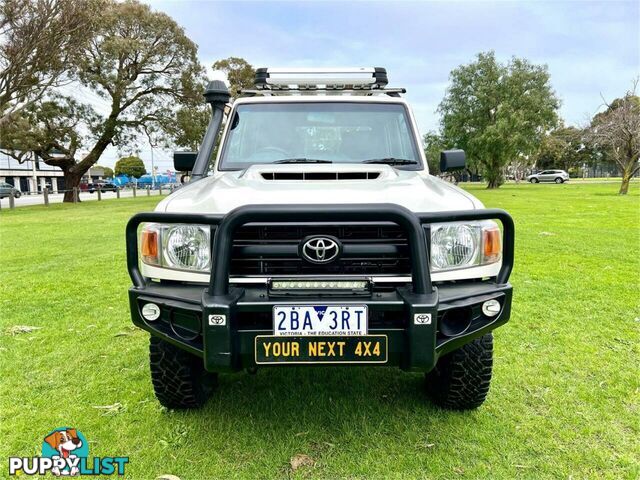 2018 TOYOTA LANDCRUISER WORKMATE (4X4) VDJ79R MY18 DOUBLE C\/CHAS