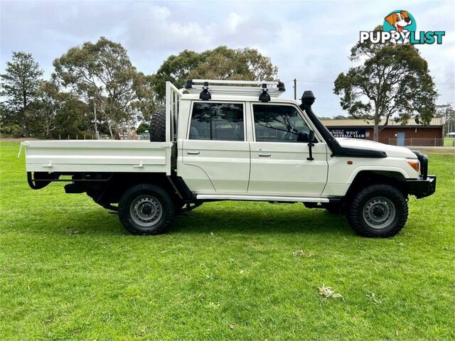 2018 TOYOTA LANDCRUISER WORKMATE (4X4) VDJ79R MY18 DOUBLE C\/CHAS