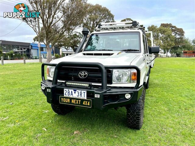 2018 TOYOTA LANDCRUISER WORKMATE (4X4) VDJ79R MY18 DOUBLE C\/CHAS