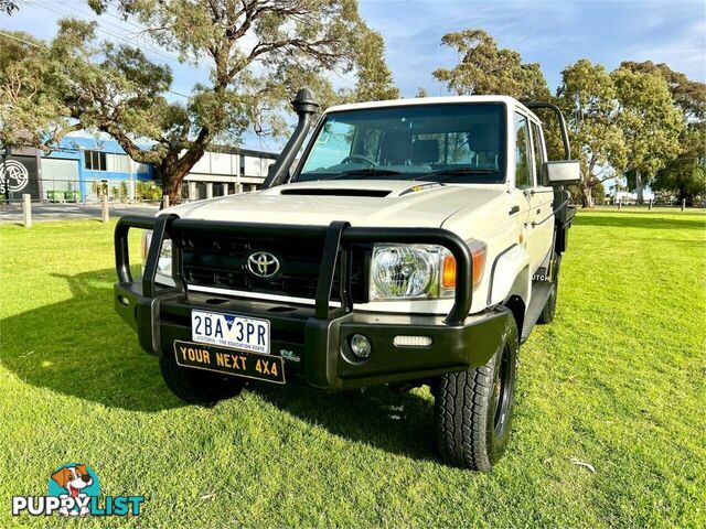 2013 TOYOTA LANDCRUISER WORKMATE (4X4) VDJ79R MY12 UPDATE CAB CHASSIS