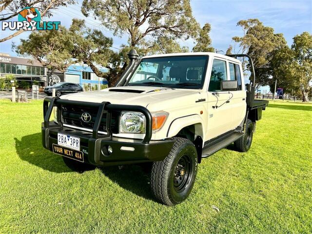 2014 TOYOTA LANDCRUISER WORKMATE (4X4) VDJ79R MY12 UPDATE DOUBLE C\/CHAS