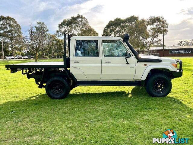 2013 TOYOTA LANDCRUISER WORKMATE (4X4) VDJ79R MY12 UPDATE CAB CHASSIS