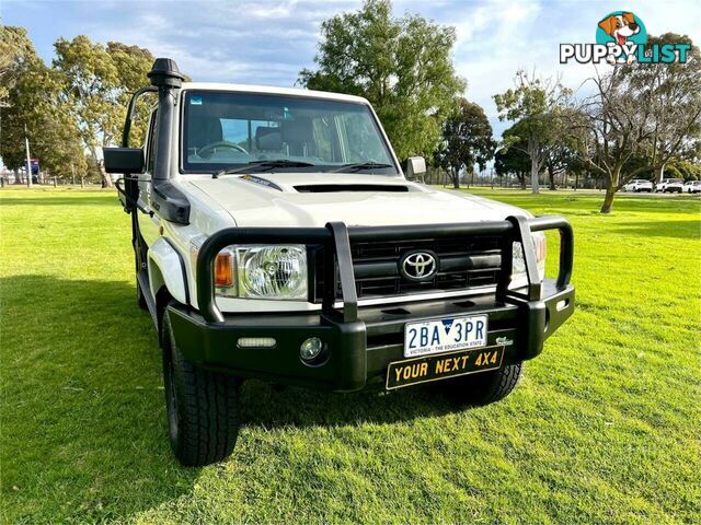 2013 TOYOTA LANDCRUISER WORKMATE (4X4) VDJ79R MY12 UPDATE CAB CHASSIS