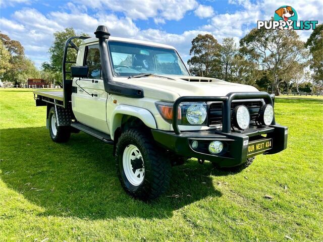 2017 TOYOTA LANDCRUISER WORKMATE (4X4) VDJ79R MY18 CAB CHASSIS