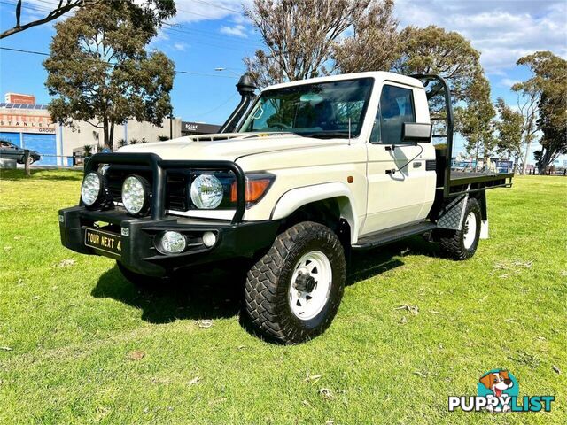 2017 TOYOTA LANDCRUISER WORKMATE (4X4) VDJ79R MY18 CAB CHASSIS